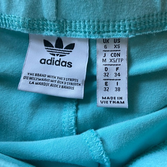 Adidas Blue Retro Cycling Shorts Size XS - Picture 5 of 5